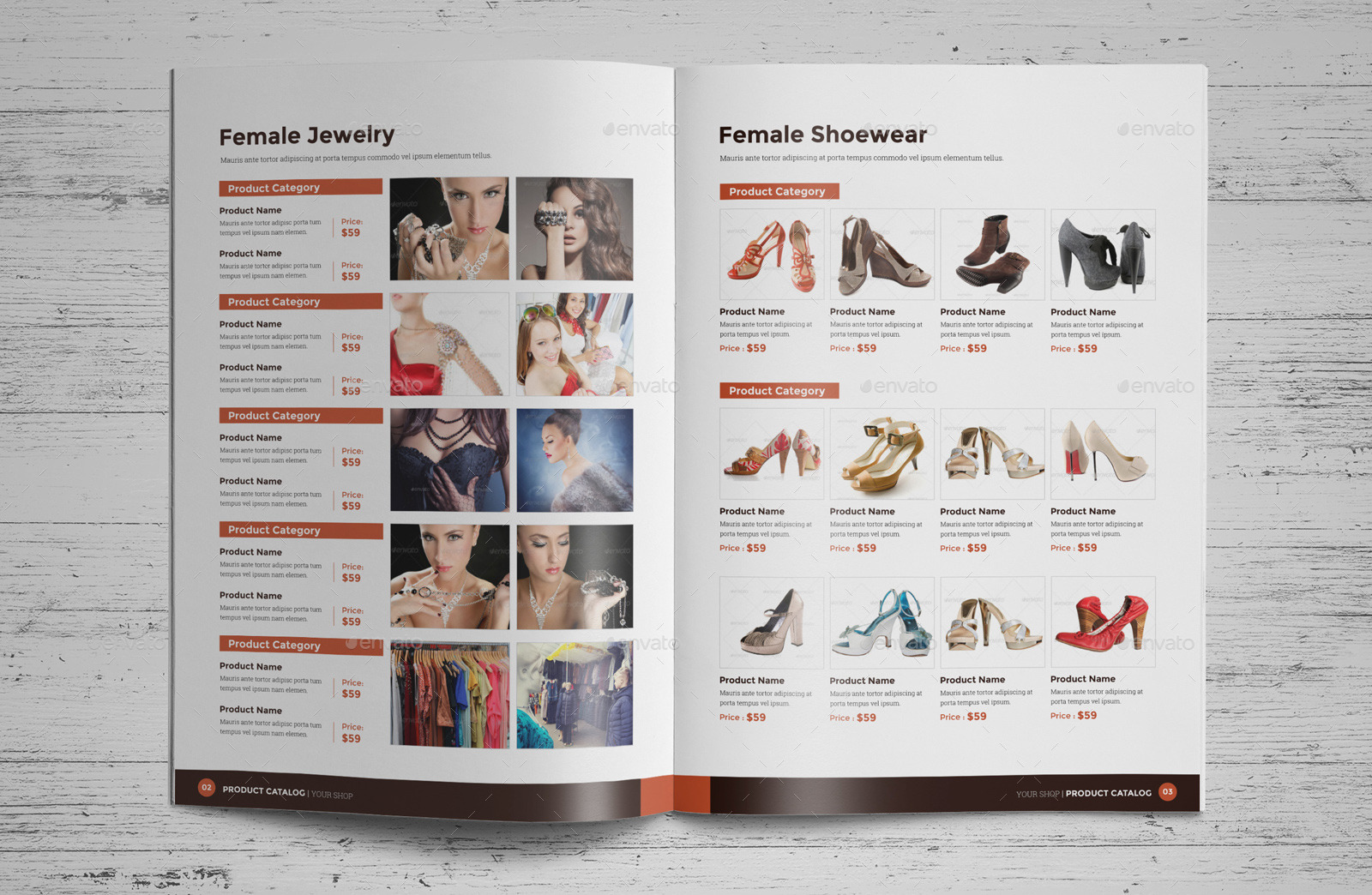 Product Promotion Catalog InDesign v2, Print Templates GraphicRiver